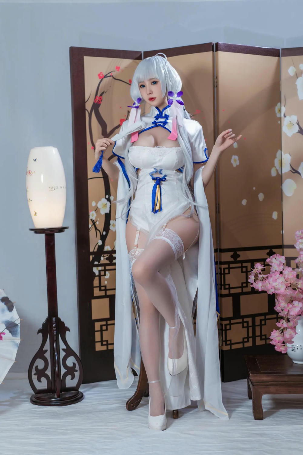 图片[2]-西園寺南歌 碧藍航線-光輝旗袍【24P】 – COSPLAY-御萝部落