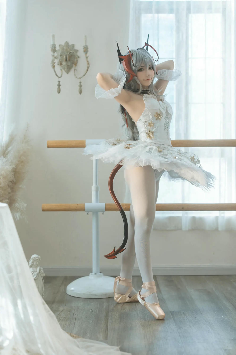 图片[20]-是三不是世w – 明日方舟 W 芭蕾【27P】 – COSPLAY-御萝部落