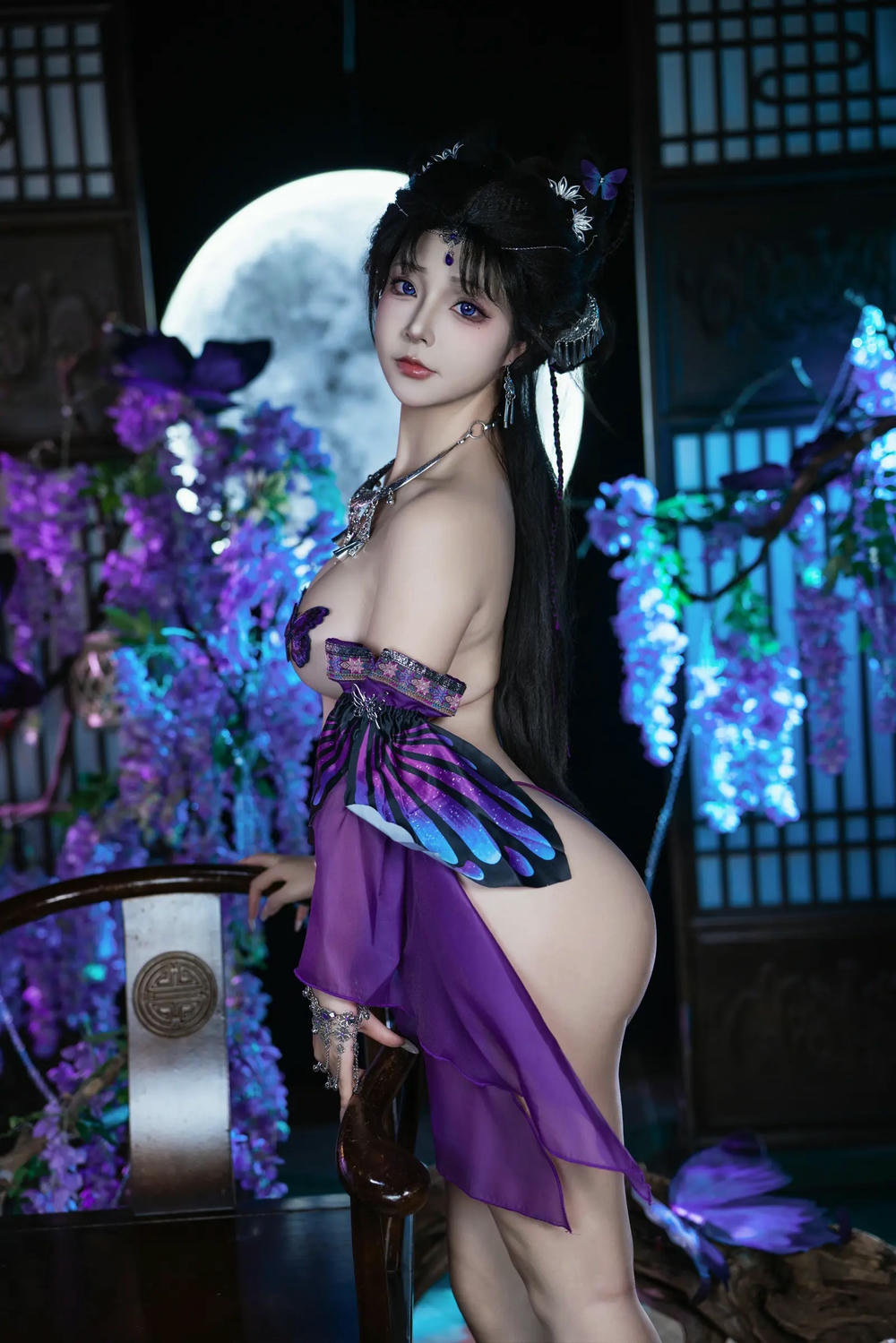 图片[66]-yuuhui玉彙 – 幻蝶【128P】 – COSPLAY-御萝部落