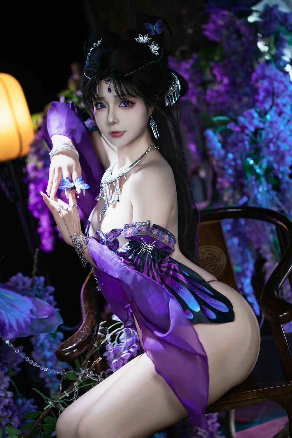 图片[113]-yuuhui玉彙 – 幻蝶【128P】 – COSPLAY-御萝部落