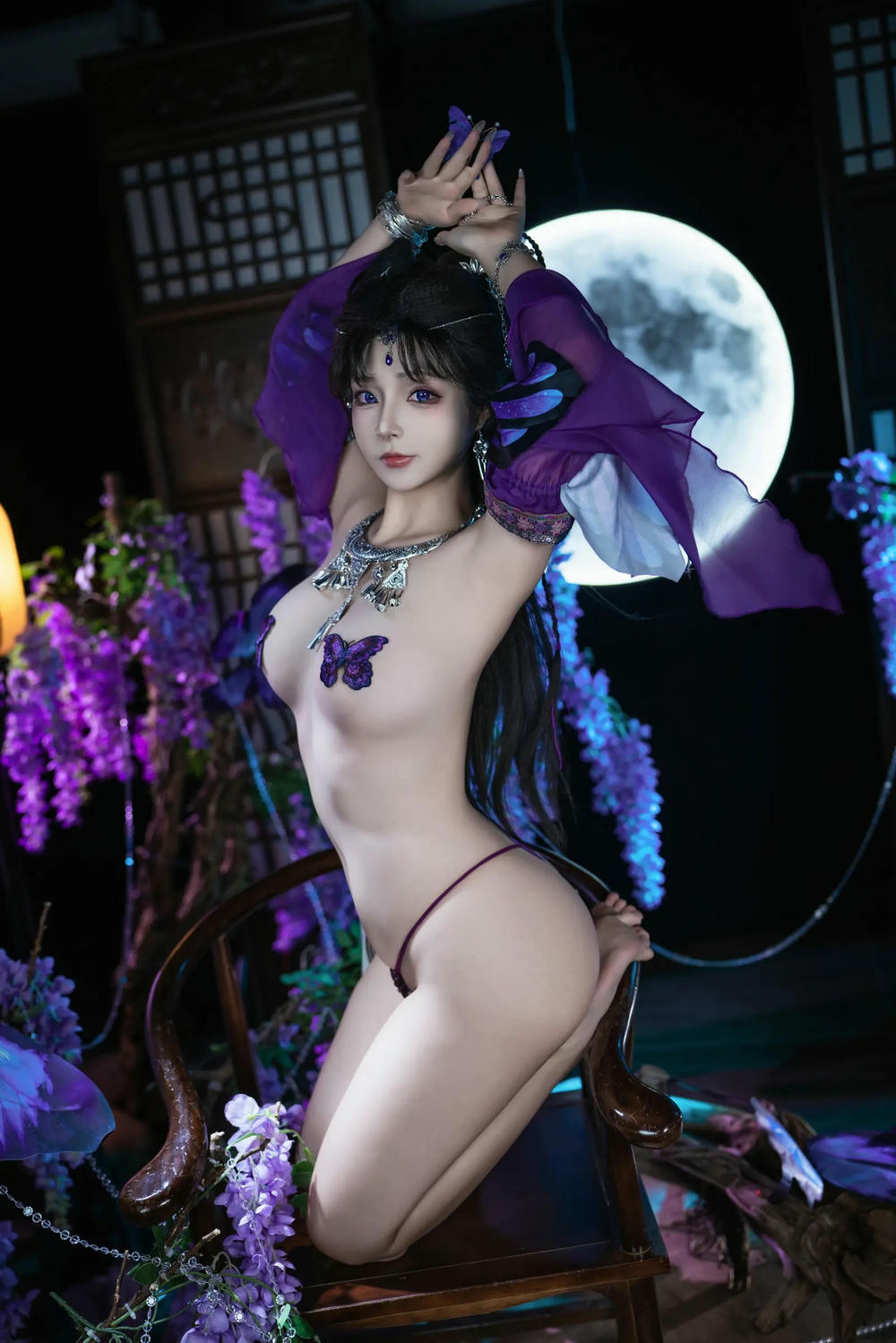 图片[118]-yuuhui玉彙 – 幻蝶【128P】 – COSPLAY-御萝部落
