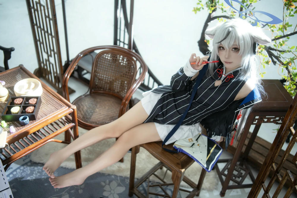 矢量魚 - 蔚藍檔案 春原心奈【33P】 - COSPLAY-御萝部落