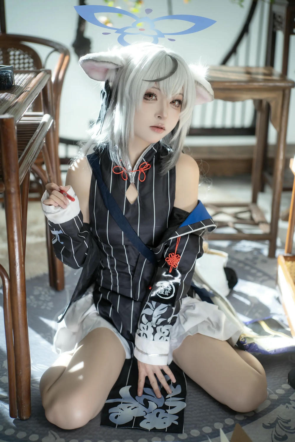 图片[5]-矢量魚 – 蔚藍檔案 春原心奈【33P】 – COSPLAY-御萝部落