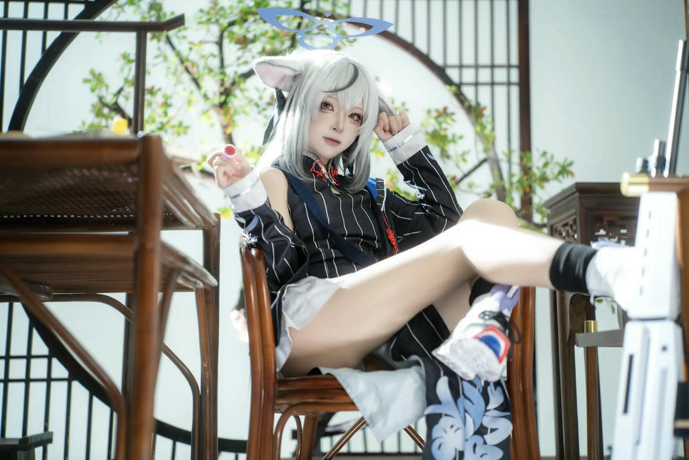 图片[12]-矢量魚 – 蔚藍檔案 春原心奈【33P】 – COSPLAY-御萝部落