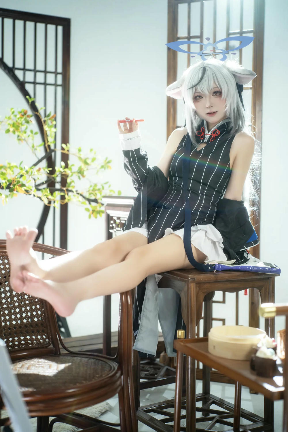 图片[32]-矢量魚 – 蔚藍檔案 春原心奈【33P】 – COSPLAY-御萝部落