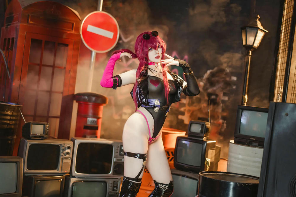 图片[16]-Natsuko夏夏子 崩壞·星穹鐵道 卡芙卡 朋克同人【60P】 – COSPLAY-御萝部落