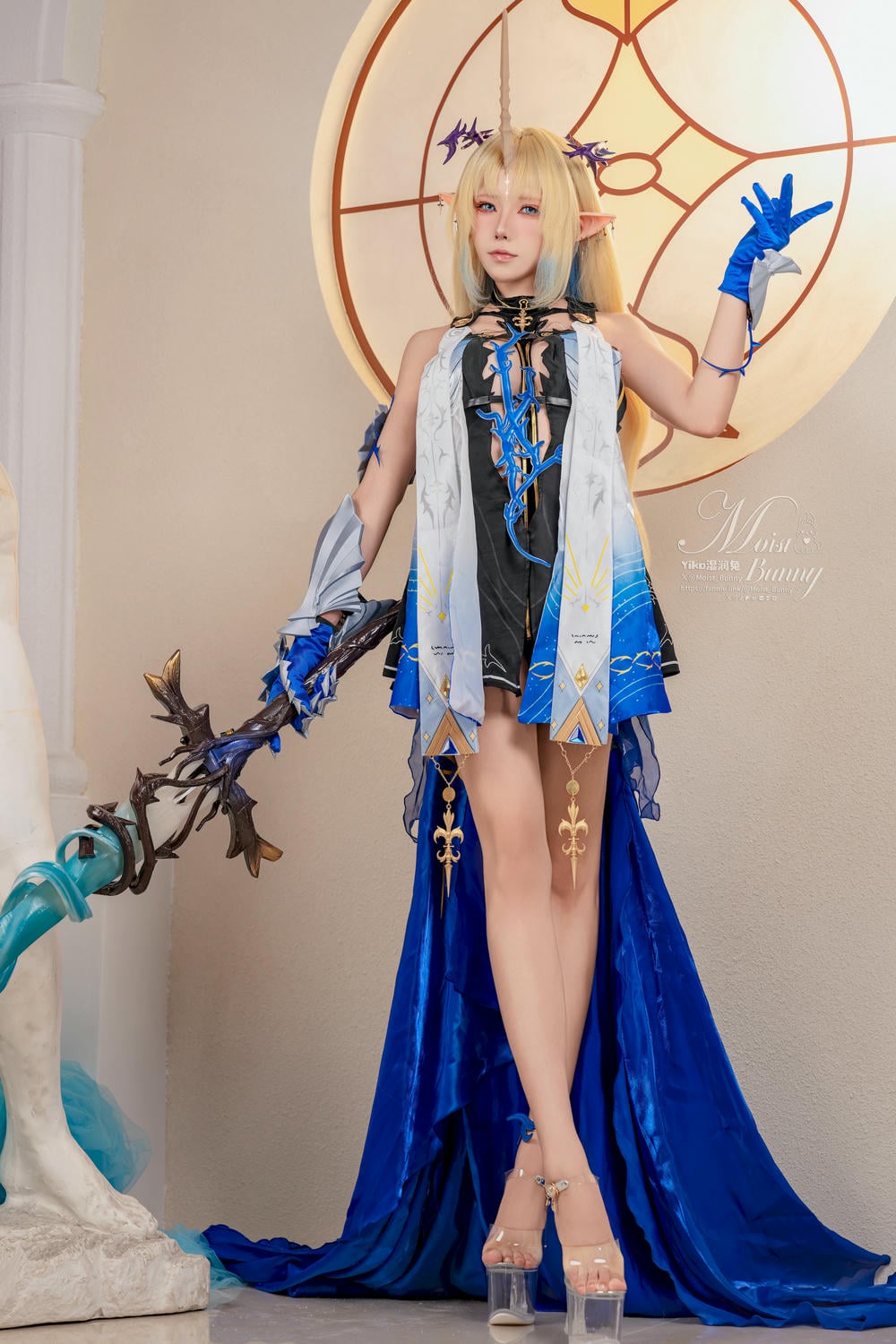 图片[6]-咬一口兔娘 – 鳶尾 鳴潮【54P】 – COSPLAY-御萝部落