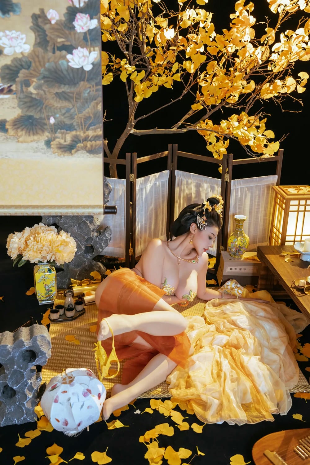 图片[3]-奈汐醬nice 金箋寄月【90P】 – COSPLAY-御萝部落