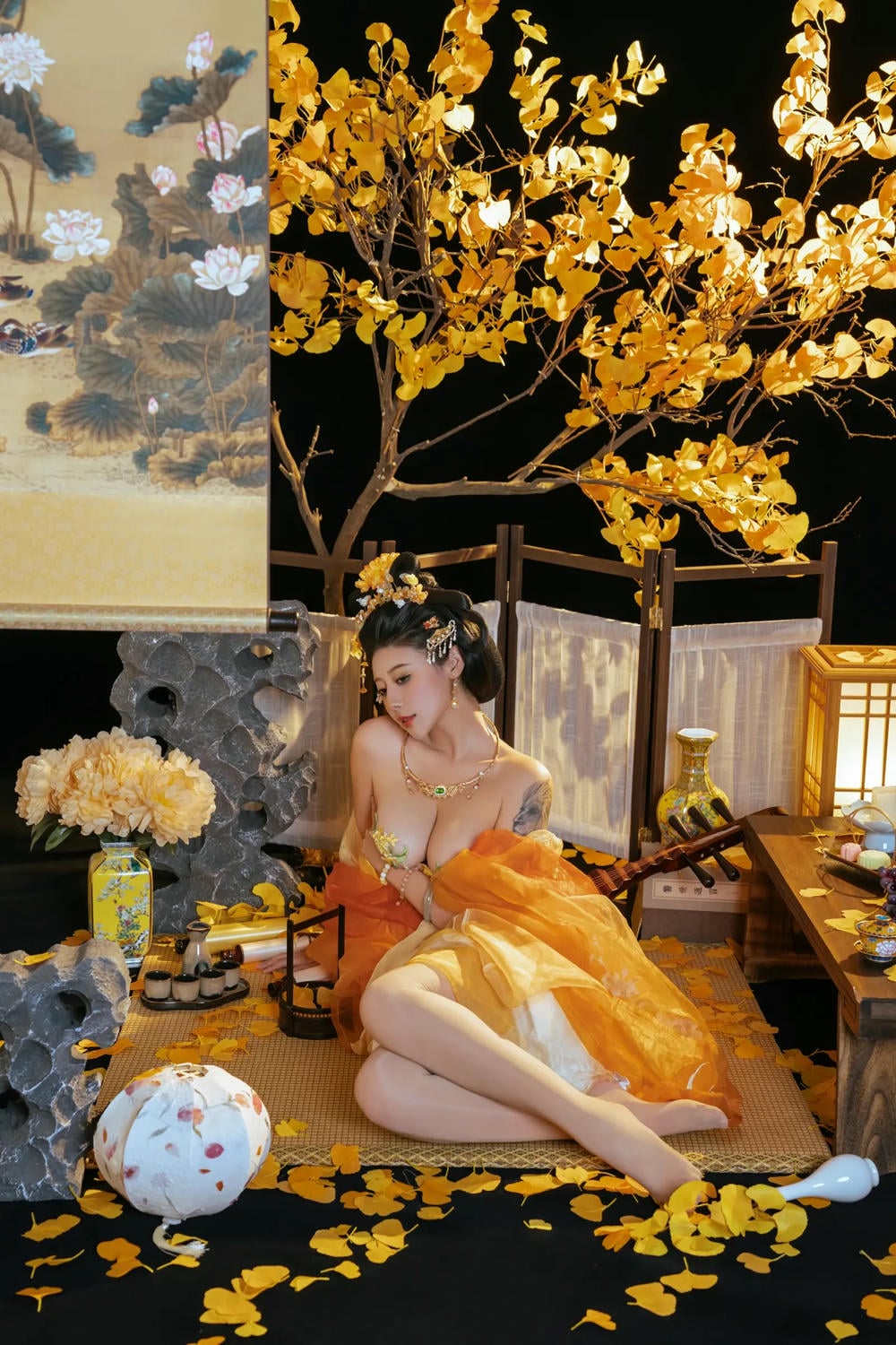 图片[16]-奈汐醬nice 金箋寄月【90P】 – COSPLAY-御萝部落