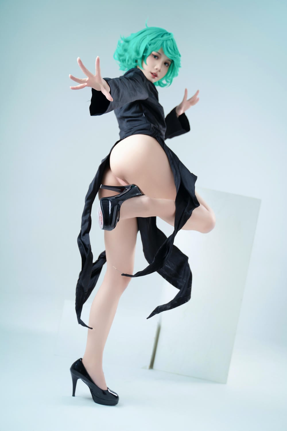图片[8]-PoppaChan cosplay Tatsumaki – One-Punch Man【128P】 – COSPLAY-御萝部落