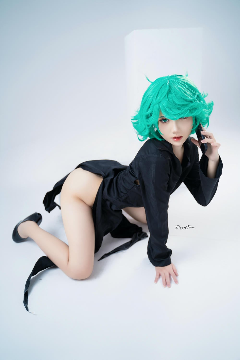 图片[25]-PoppaChan cosplay Tatsumaki – One-Punch Man【128P】 – COSPLAY-御萝部落