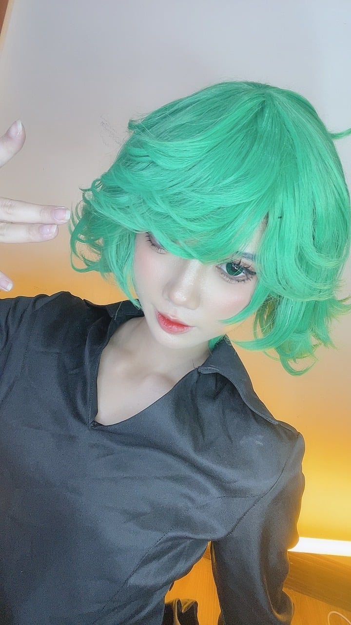 图片[44]-PoppaChan cosplay Tatsumaki – One-Punch Man【128P】 – COSPLAY-御萝部落