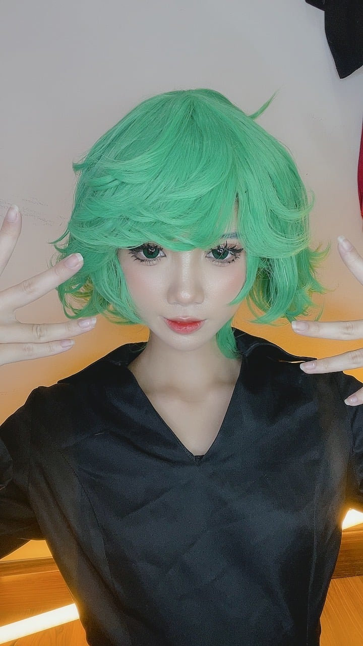 图片[49]-PoppaChan cosplay Tatsumaki – One-Punch Man【128P】 – COSPLAY-御萝部落
