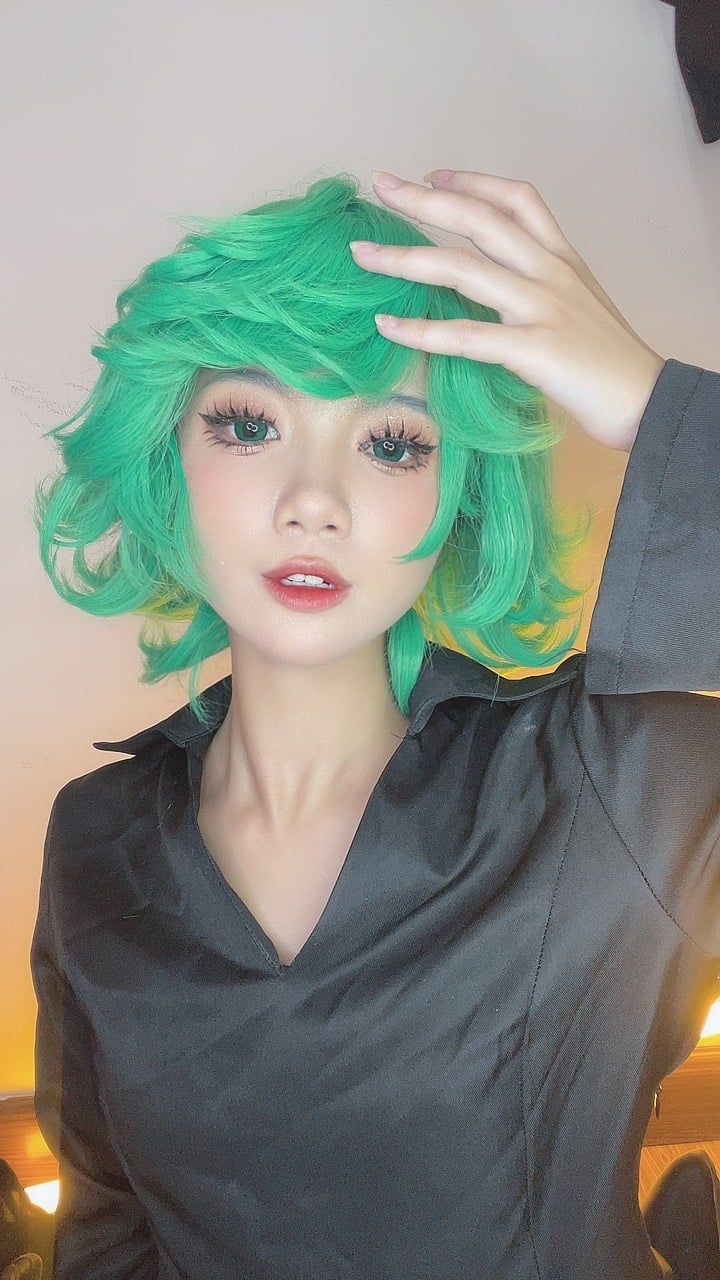 图片[62]-PoppaChan cosplay Tatsumaki – One-Punch Man【128P】 – COSPLAY-御萝部落