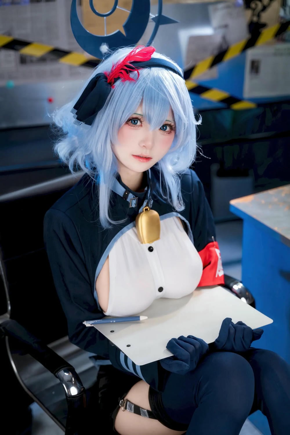 图片[7]-九柒喵 蔚藍檔案 天雨亞子【46P】 – COSPLAY-御萝部落