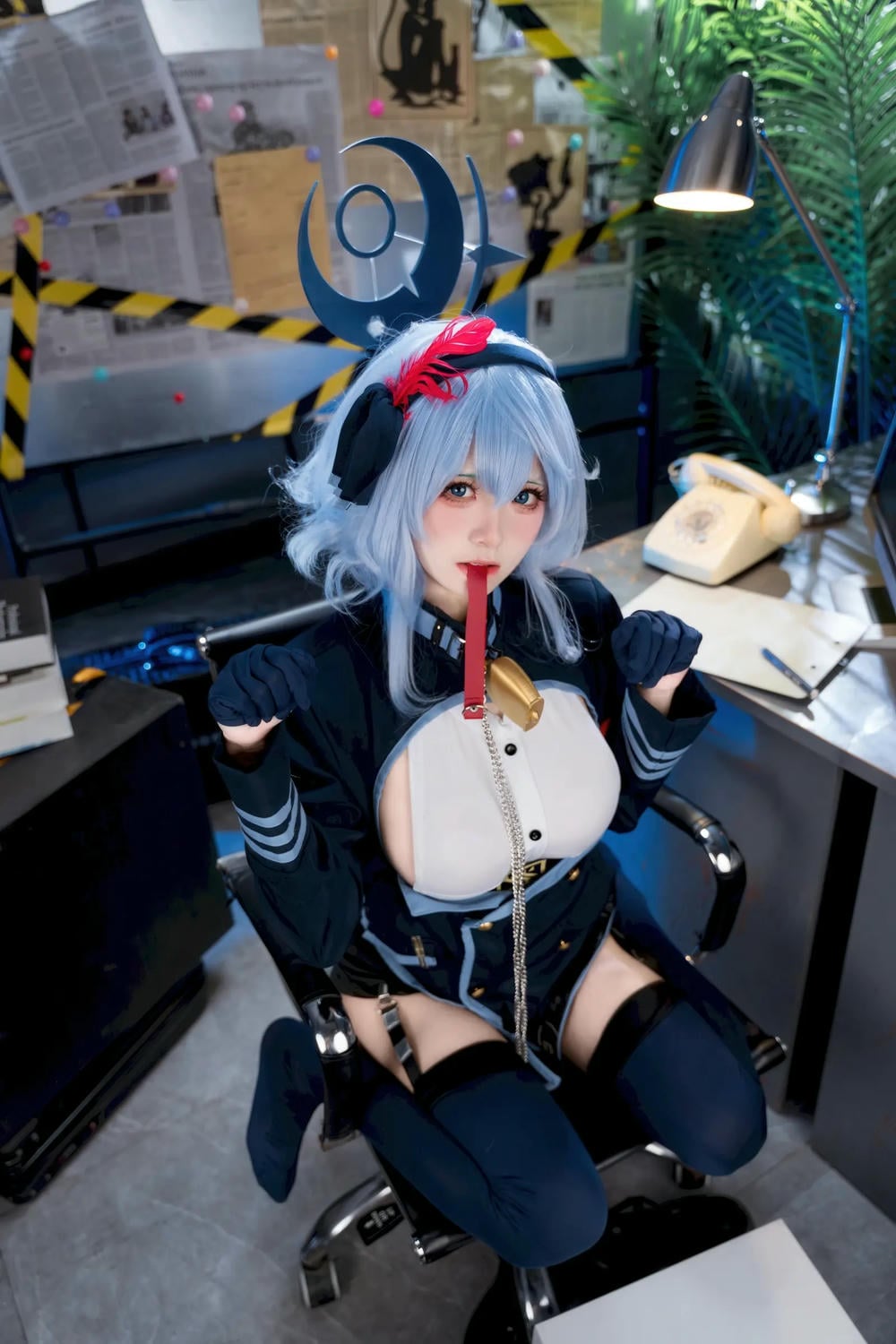 图片[17]-九柒喵 蔚藍檔案 天雨亞子【46P】 – COSPLAY-御萝部落
