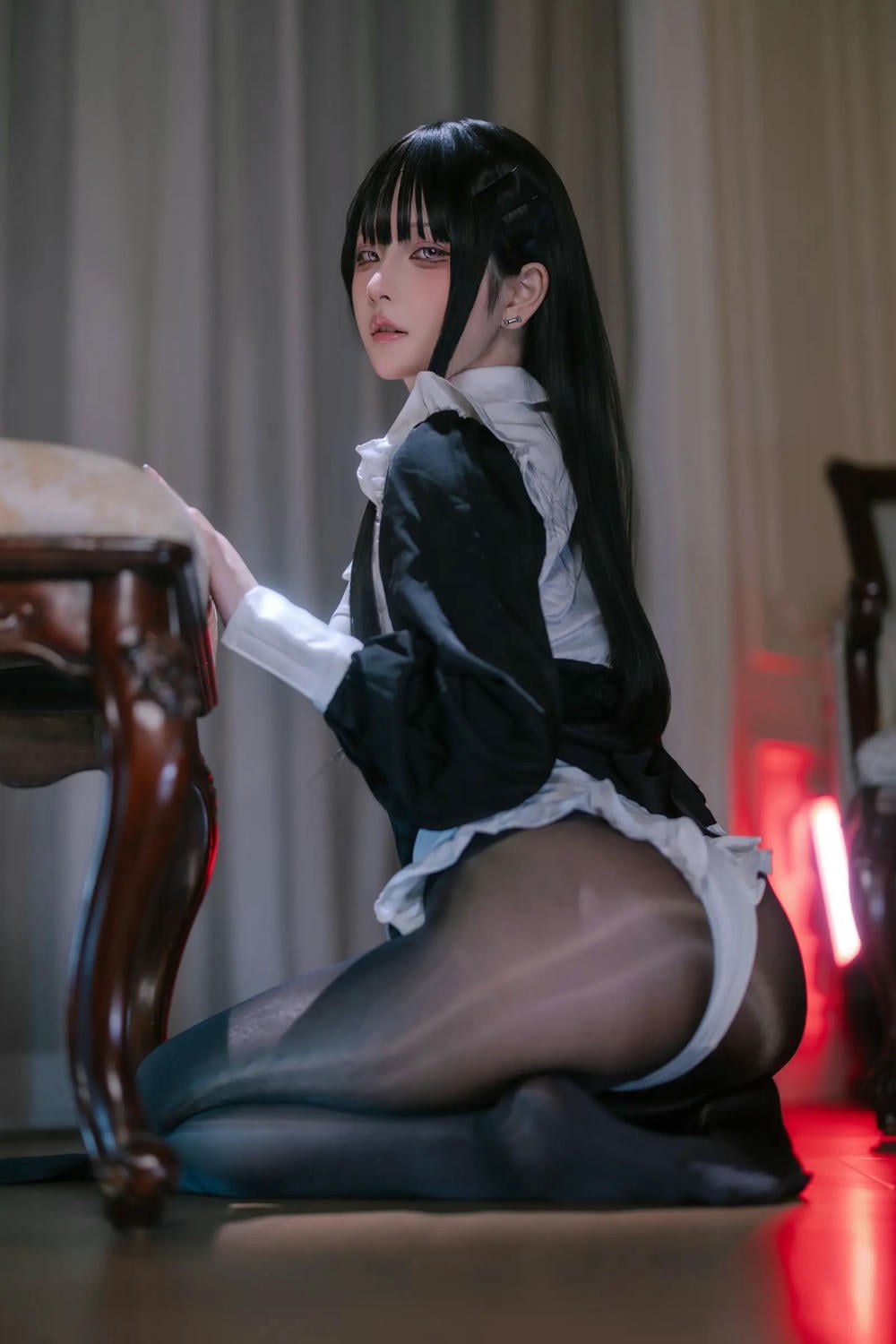 图片[27]-嶼魚 黑絲修女【40P】 – COSPLAY-御萝部落
