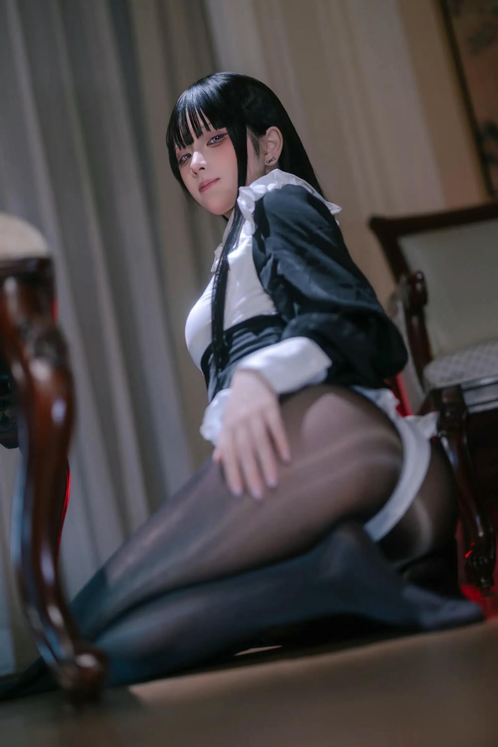 图片[29]-嶼魚 黑絲修女【40P】 – COSPLAY-御萝部落