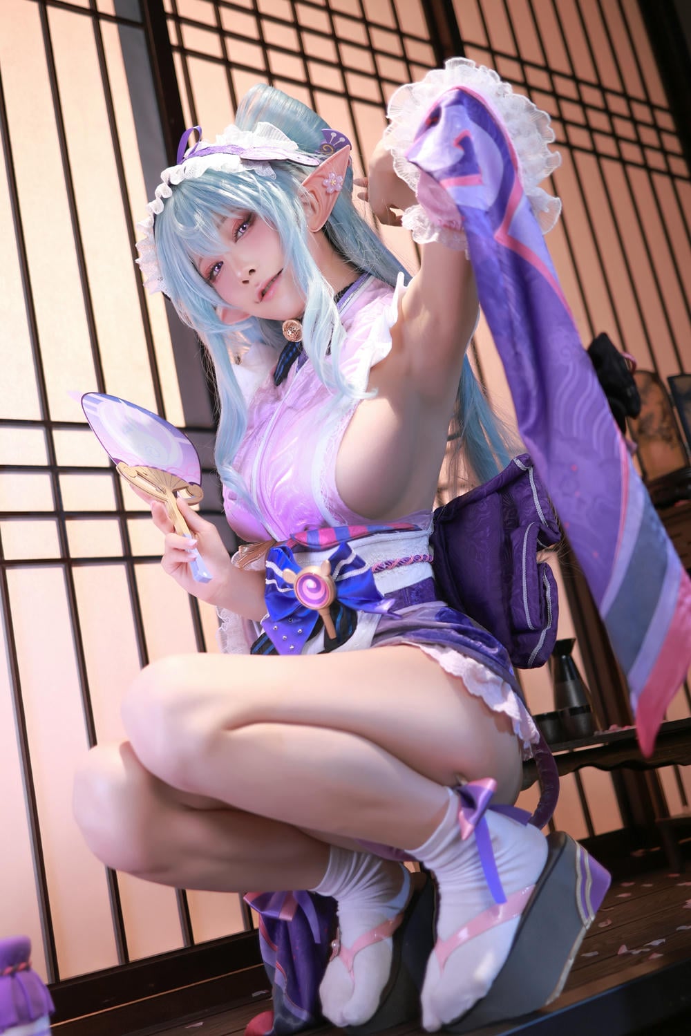 图片[8]-水淼Aqua cosplay Yumemizuki Mizuki – Genshin Impact【69P】 – COSPLAY-御萝部落