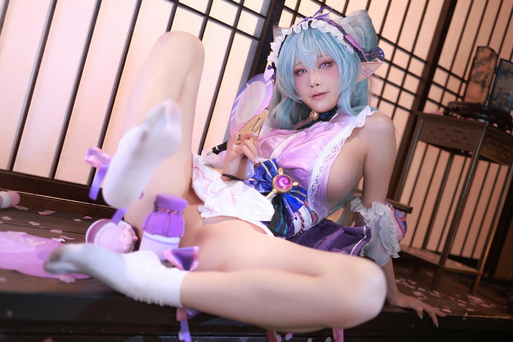 图片[15]-水淼Aqua cosplay Yumemizuki Mizuki – Genshin Impact【69P】 – COSPLAY-御萝部落