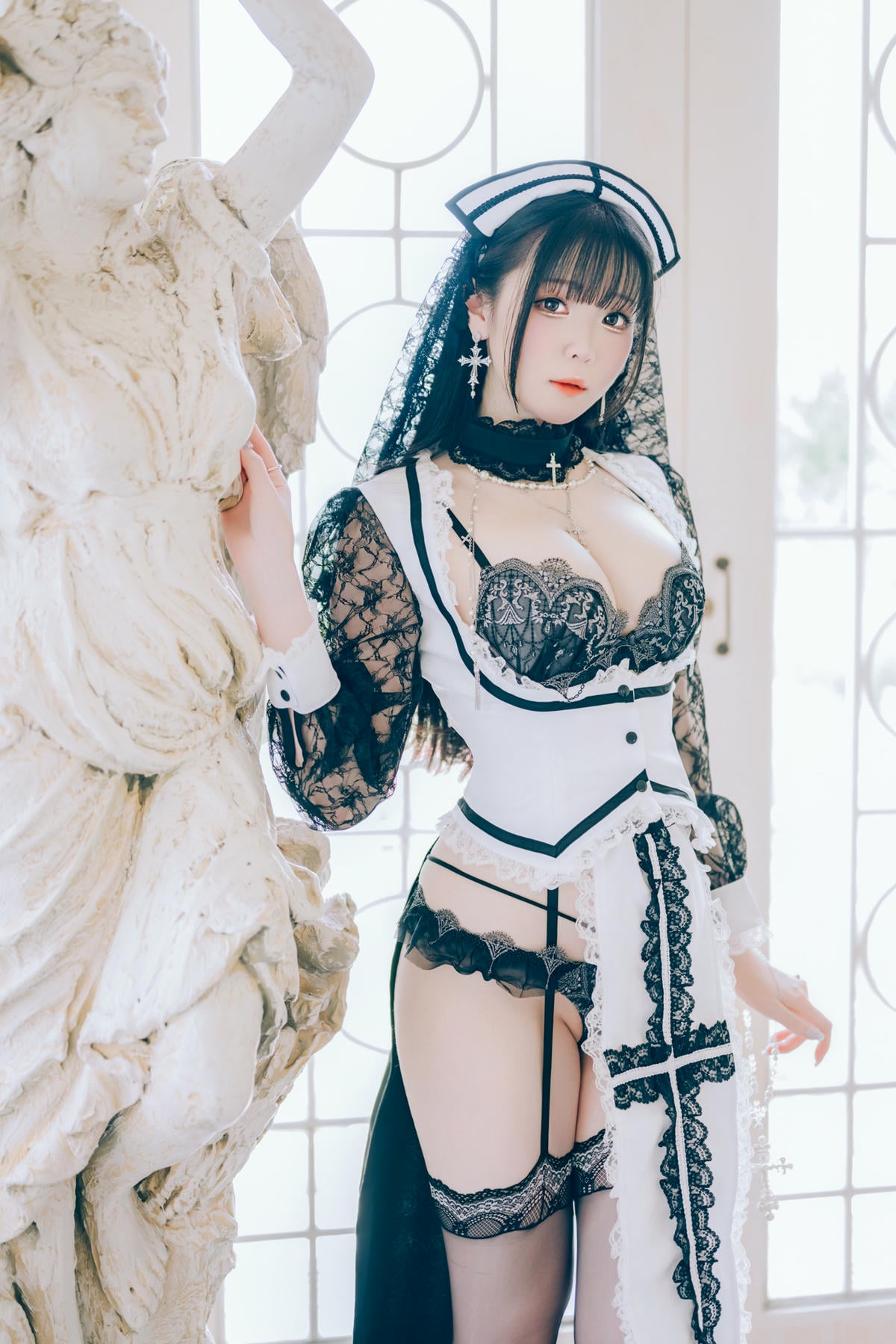 图片[4]-霜月shimo – Holy Church Confession Night【80P】 – COSPLAY-御萝部落
