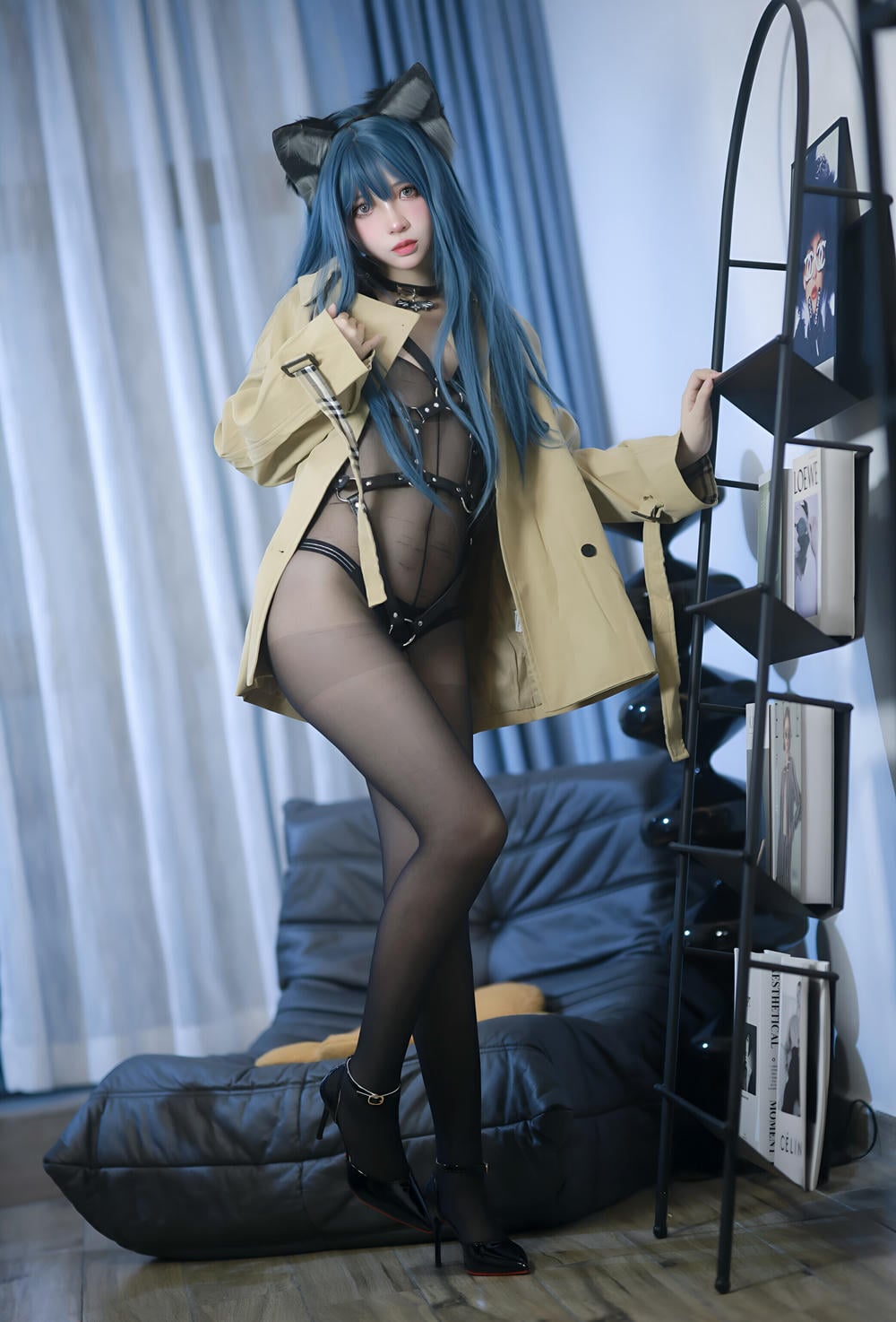 图片[7]-瘋貓ss – 貓耳綁帶束縛【70P】 – COSPLAY-御萝部落
