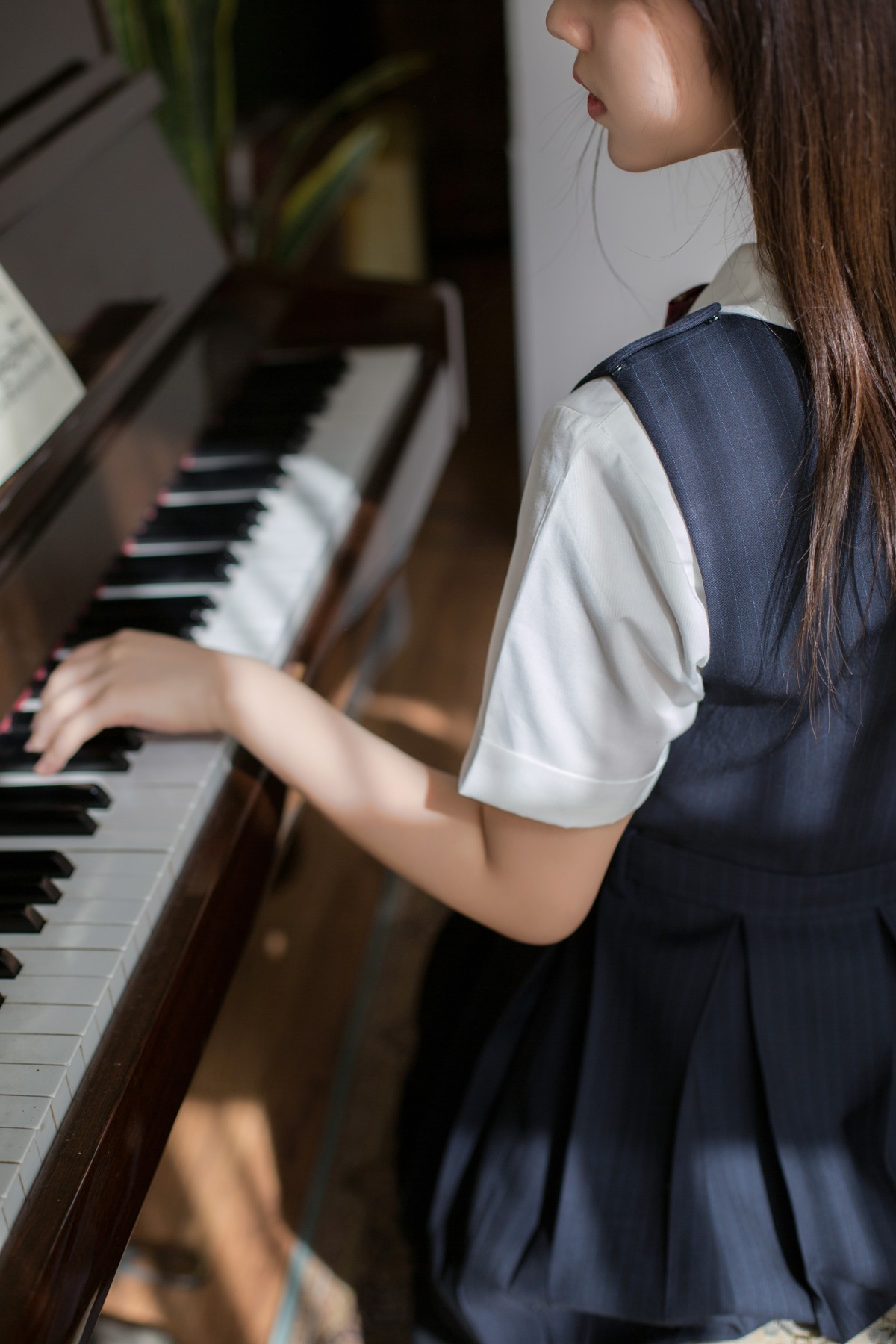 图片[29]-[喵糖映画]VOL.004 镜酱 文静学妹 – COSPLAY-御萝部落