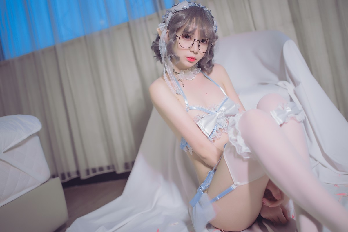 图片[27]-[Cosplay]疯猫ss – 蓝色精灵 – COSPLAY-御萝部落