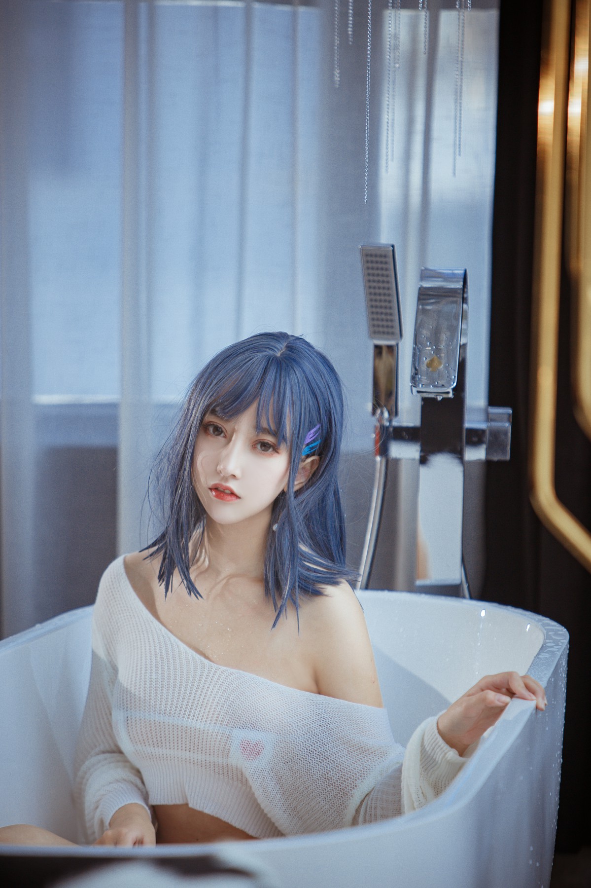 图片[2]-[Cosplay]过期米线线喵 – 浴缸 – COSPLAY-御萝部落