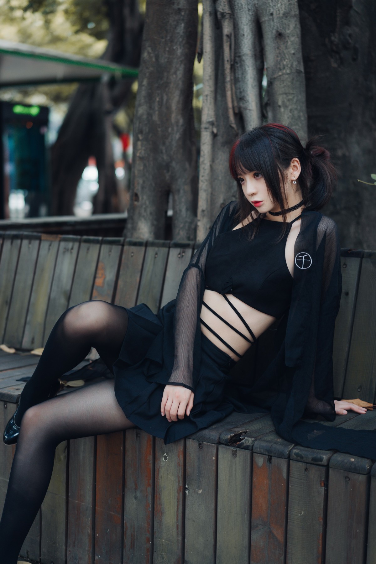 图片[8]-疯猫ss – 黑丝复古 – COSPLAY-御萝部落