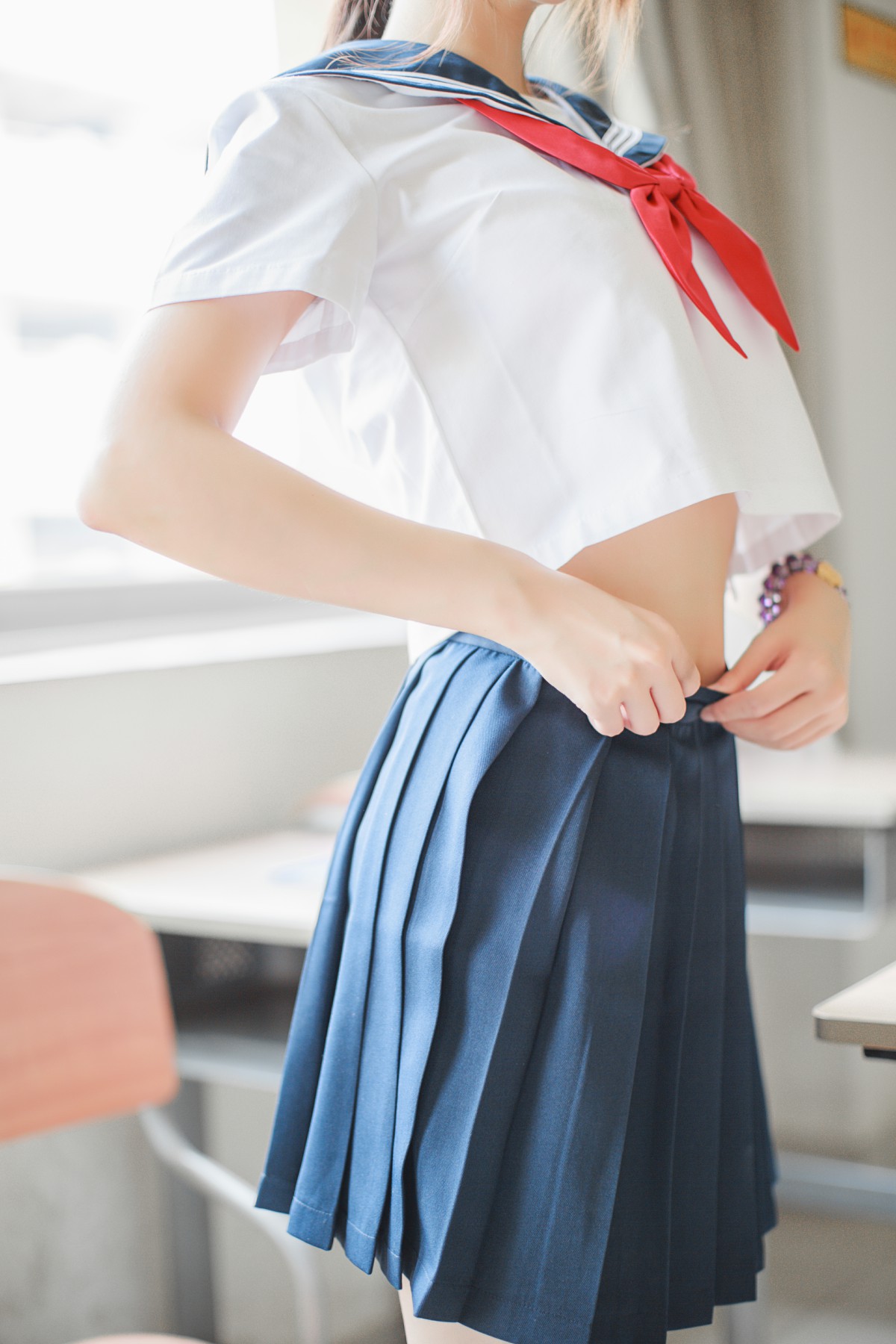 COS美女 疯猫ss – 同桌的水手服 - COSPLAY-御萝部落